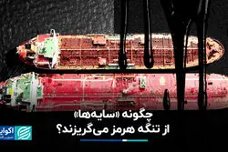 چگونه «سایه‌ها» از تنگه هرمز می‌گریزند؟