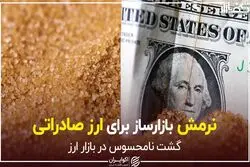 نرمش بازارساز برای ارز صادراتی