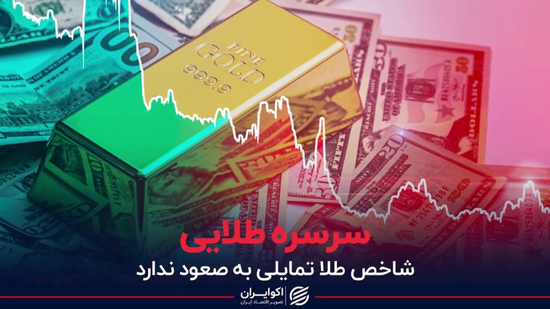 شاخص طلا تمایلی به صعود ندارد