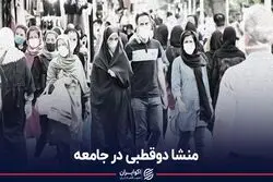 منشا دوقطبی در جامعه