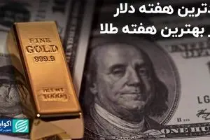 بدترین هفته دلار در بهترین هفته طلا