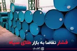 فشار تقاضا به بازار طلای سیاه