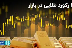 2 رکورد طلایی در بازار