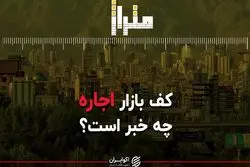 کف بازار اجاره چه خبر است؟