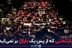 پایتختی که از پس یک باران بر نمی‌آید