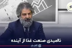 ناامیدی صنعت غذا از آینده