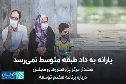 یارانه به داد طبقه متوسط نمی‌رسد  