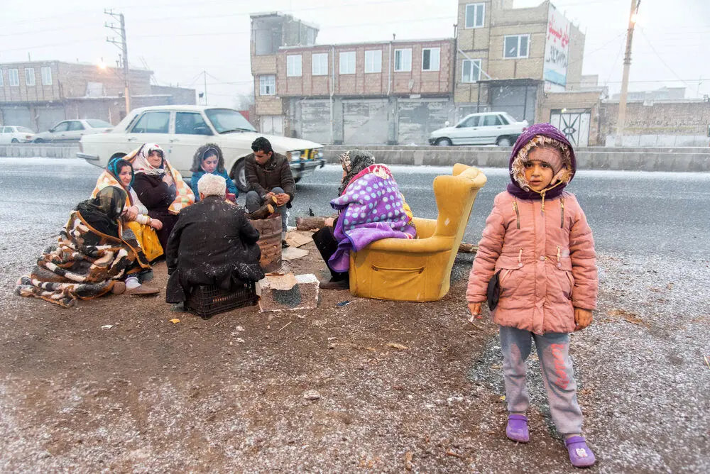 تهران در وقت اضافه زلزله

