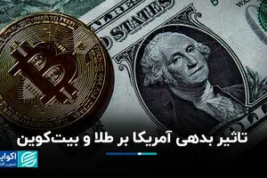 تاثیر بدهی آمریکا بر طلا و بیت‌کوین