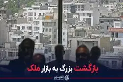 بازگشت بزرگ به بازار ملک