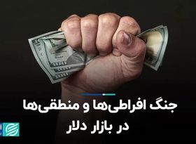 جنگ افراطی‌ها و‌ منطقی‌ها در بازار دلار