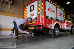 فوری/ آتش سوزی در فرودگاه مشهد