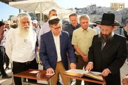 دیدار غیرمترقبه عالی‌رتبه‌ترین مقام آمریکایی از شهرک‌های کرانه باختری 