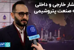 فشار خارجی و داخلی به صنعت پتروشیمی