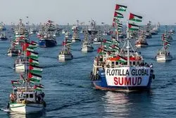 ناوگان صمود: امشب وارد منطقه بسیار خطرناک می‌شویم