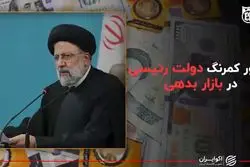 حضور کمرنگ دولت رئیسی در بازار بدهی