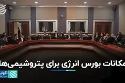 امکانات بورس انرژی برای پتروشیمی‌ها