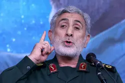 سردار قاآنی یک پیام هشدارآمیز صادر کرد+ جزئیات