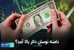 دامنه نوسان دلار بالا آمد؟