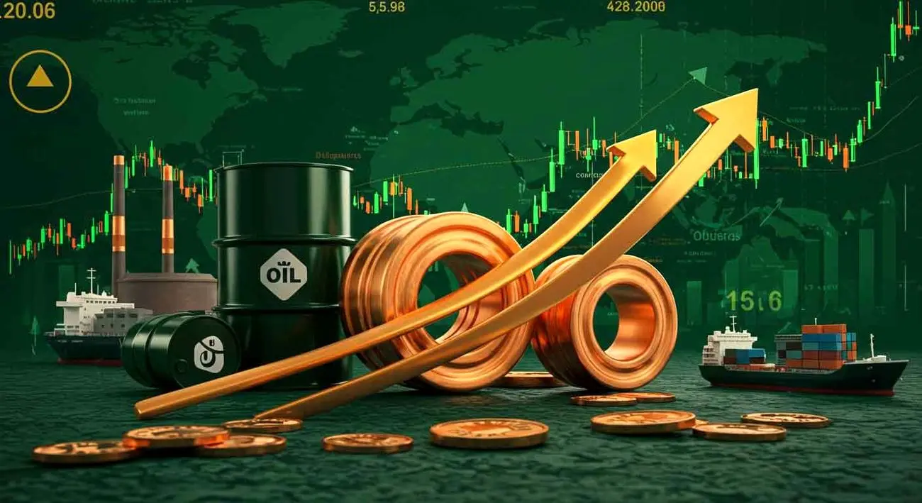 پیامدهای تغییر همبستگی نفت و مس در بازار جهانی بر پرتفوی سرمایه‌گذاری