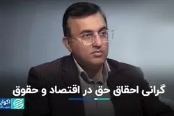 گرانی احقاق حق در اقتصاد و حقوق 