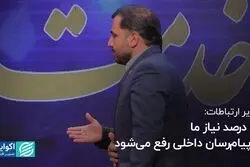 وزیر ارتباطات: 90 درصد نیاز ما با پیام‌رسان داخلی رفع می‌شود  