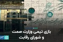 بازی تیمی وزارت صمت و شورای رقابت