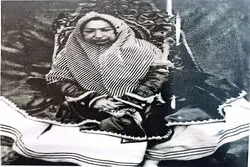 تصویری از مادر ناصرالدین شاه