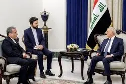 عراقچی با رئیس‌جمهور عراق دیدار کرد