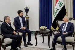 عراقچی با رئیس‌جمهور عراق دیدار کرد