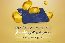 پذیره‌نویسی صندوق بخشی نیروگاهی ولتاژ  از 18 بهمن 1404