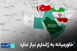 خاورمیانه به ژاندارم نیاز ندارد