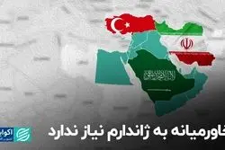 خاورمیانه به ژاندارم نیاز ندارد