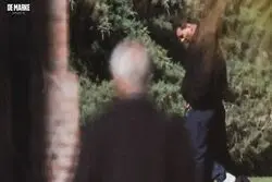 قاب دردناک از مسی در مراسم سوگواری پدرش + عکس