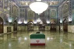ببینید؛ محل دقیق مرقد رهبر شهید انقلاب در حرم امام رضا(ع) مشخص شد + عکس