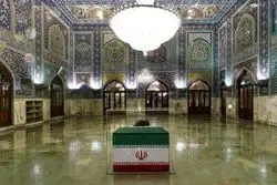ببینید؛ محل دقیق مرقد رهبر شهید انقلاب در حرم امام رضا(ع) مشخص شد + عکس