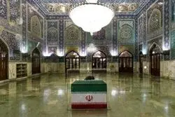 ببینید؛ محل دقیق مرقد رهبر شهید انقلاب در حرم امام رضا(ع) مشخص شد + عکس