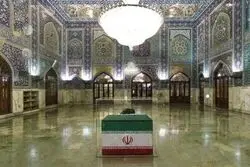 ببینید؛ محل دقیق مرقد رهبر شهید انقلاب در حرم امام رضا(ع) مشخص شد + عکس