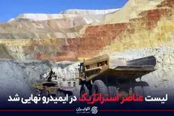 لیست عناصر استراتژیک در ایمیدرو نهایی شد