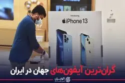 گران‌ترین آیفون‌های جهان در ایران