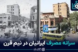 درآمد ایرانیان در نیم قرن؛ خرج بجای پس انداز