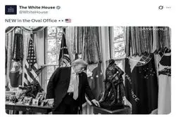 کاخ سفید با انتشار این عکس مرگ ترامپ را تایید کرد؟/ New in the Oval Office یعنی چه؟