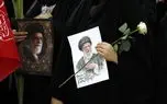 ببینید؛ تصاویر تازه از انتقال پیکر رهبر شهید انقلاب با بالگرد به مشهد
