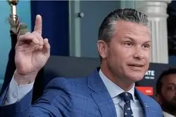 خط و نشان وزیر جنگ آمریکا/ یا ایران یا آمریکا!