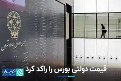 قیمت دولتی بورس را راکد کرد 