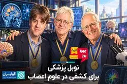 نوبل پزشکی برای کشفی در علوم اعصاب
