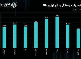 عملکرد بازار ارز و طلا در این هفته چگونه بود؟