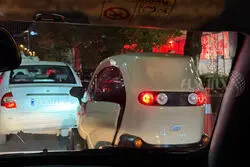 خودروی تک‌نفره در تهران سوژه شد+ تصویر