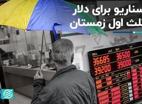 دو سناریو برای دلار در ثلث اول زمستان