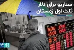 دو سناریو برای دلار در ثلث اول زمستان